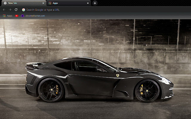 Ferrari F12 chrome extension