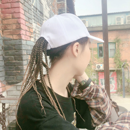 Title 2, Dirty Braid Hat Wig for Women, featuring a thre...