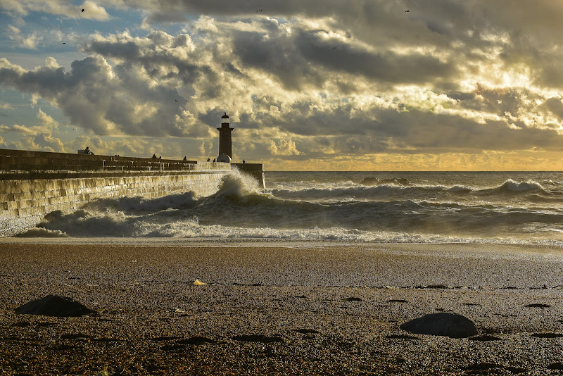 tramonto al faro di lorella