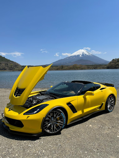 コルベット のドライブ 富士山 アメ車 オープンカー タイヤレターに関するカスタム メンテナンスの投稿画像 車のカスタム情報はcartune