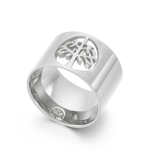 Title 4, Fashionable Simple Tree of Life Womens Ring. E...