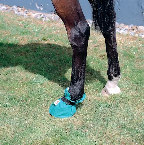 EQUIVET Hoof-it Hovskydd med kardborreband, M, 14 cm, 1 st