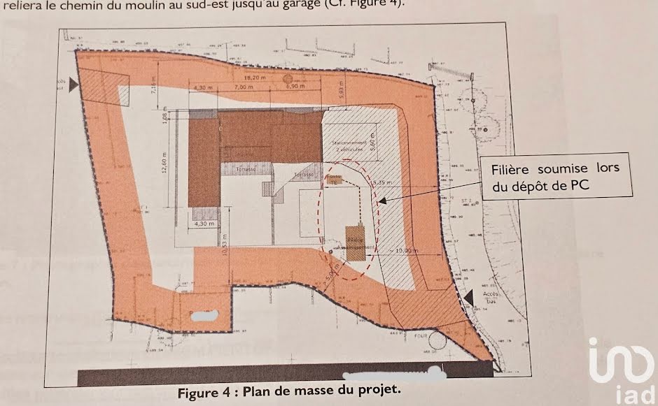 Vente terrain  1565 m² à Coaraze (06390), 189 000 €