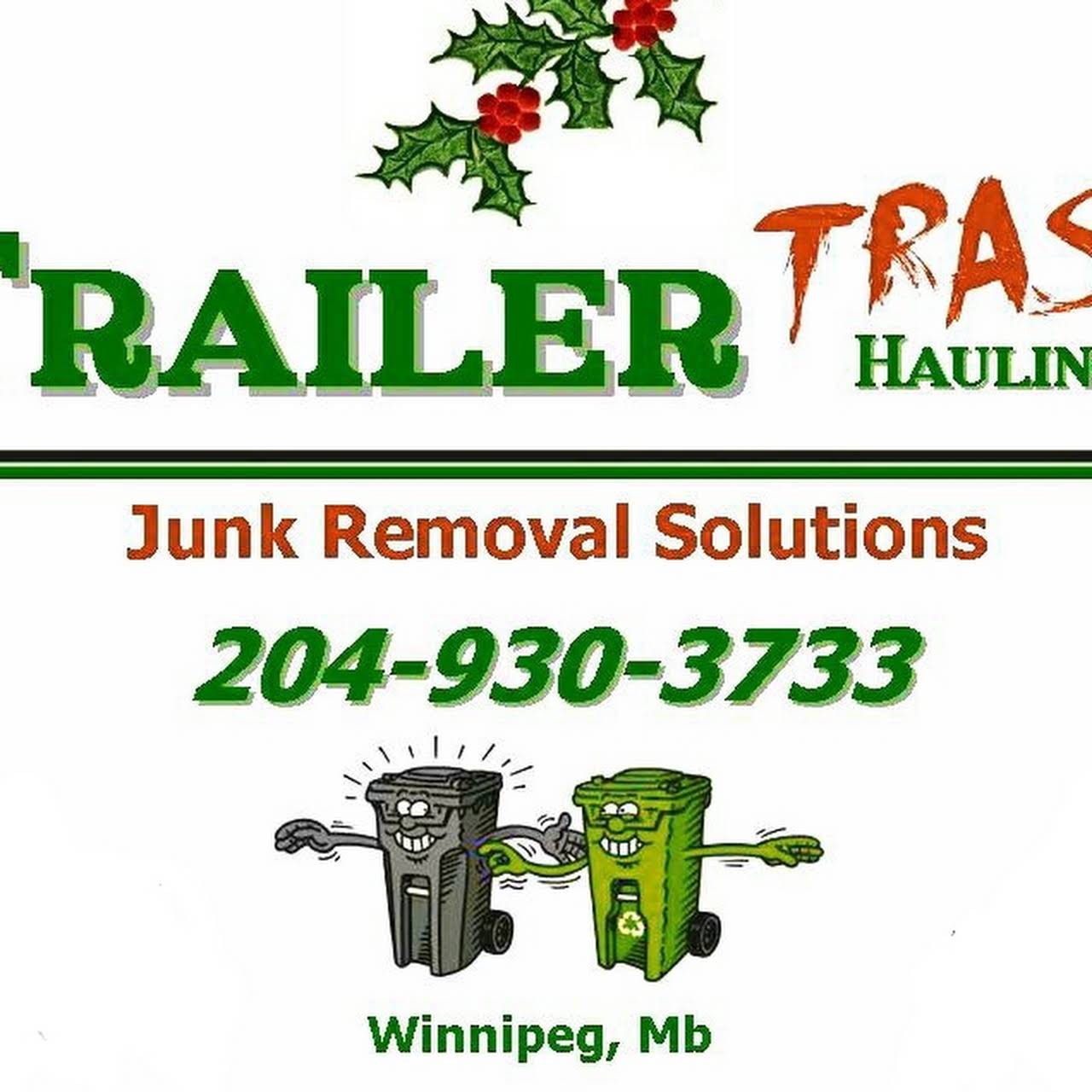 Trailer Trash Hauling Winnipeg Junk Removal Solutions Waste