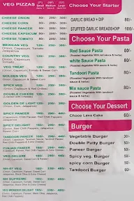 Pizza King Burger menu 2