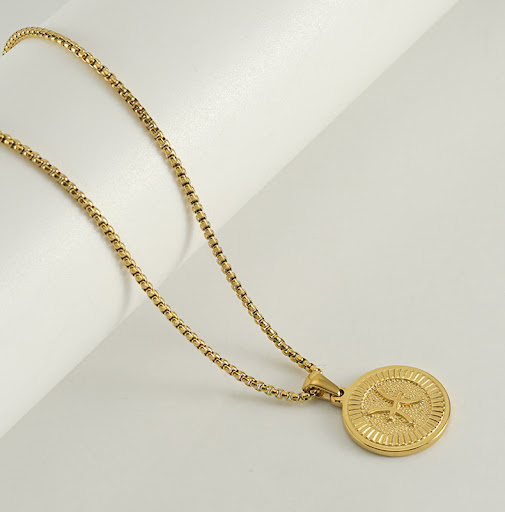 Title 1, Twelve Constellations Necklace for men and wome...