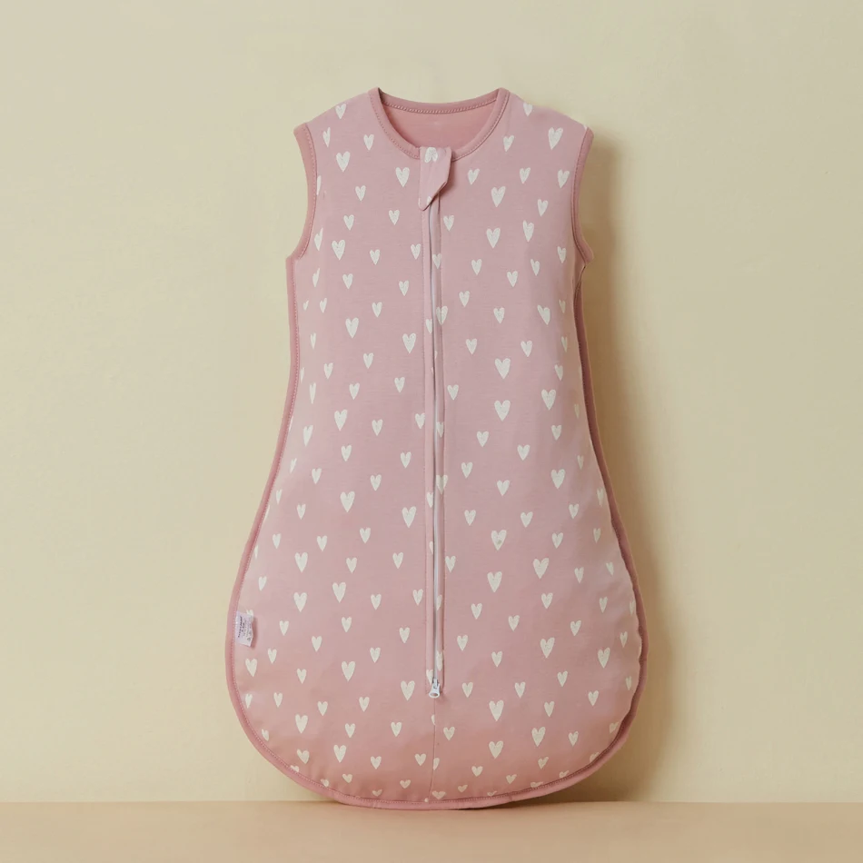 Newborn Cotton Sleeping Bag, Baby Sleeveless Pajamas, Combed Cotton, Safe Sleep, Soft and Comfortable, Perfect Baby Slee