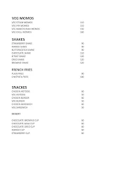 The Noodles And Roll House menu 3