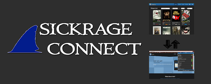 SickRageConnect marquee promo image