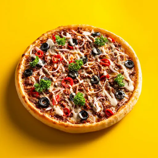 BBQ JACKFRUIT PIZZA