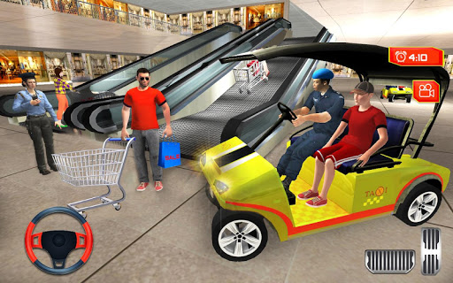 Shopping mall car Taxi driving  Parking 2019