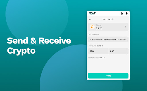 FRWT Secure DeFi Crypto Wallet