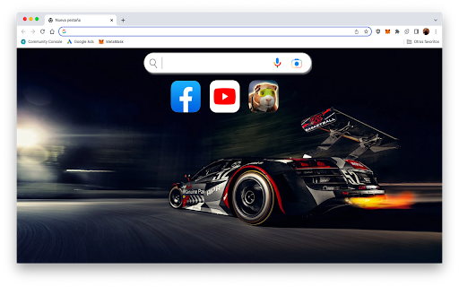 Juegos de Carreras - Wallpaper and New Tab