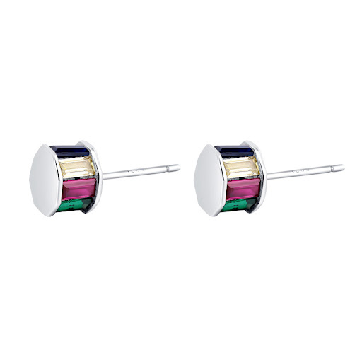 Title 2, Sweet Cool Style 925 Sterling Silver Crystal Ra...
