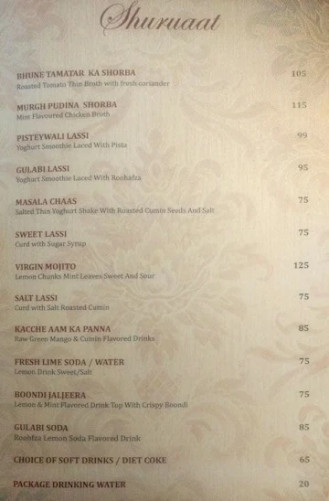 Helloo Delhi menu 