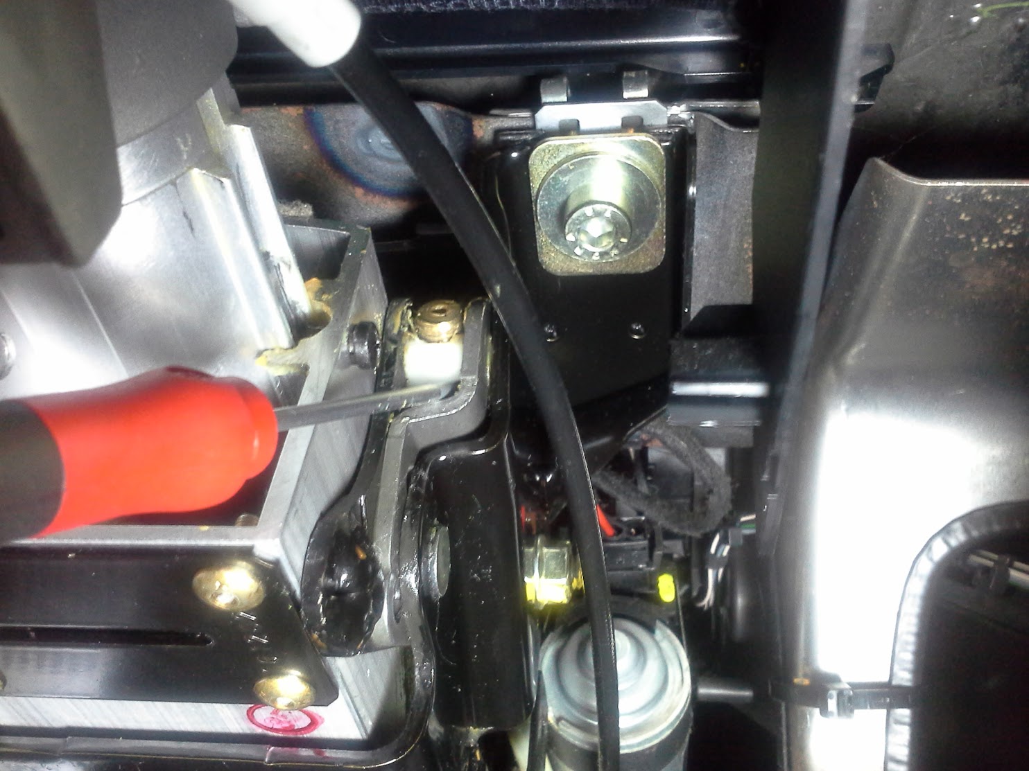 bmw E39 steering column up/down adjustment failure