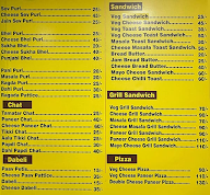 Krishna Bhelpuri And Panipuri menu 1