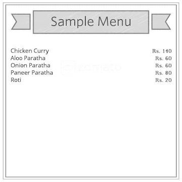 Mr. Tadka menu 