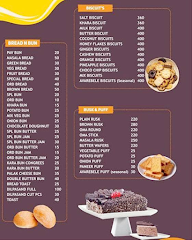 Savi Butter Sponge menu 2