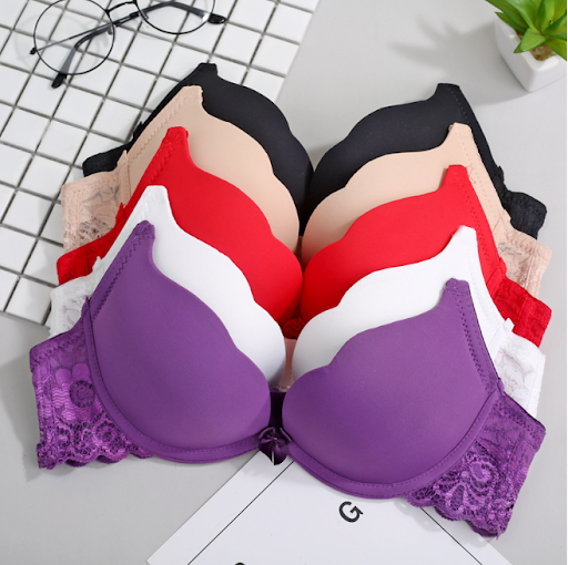 Title 1, Super Push Up Girl Lace Bra for Students Thicke...