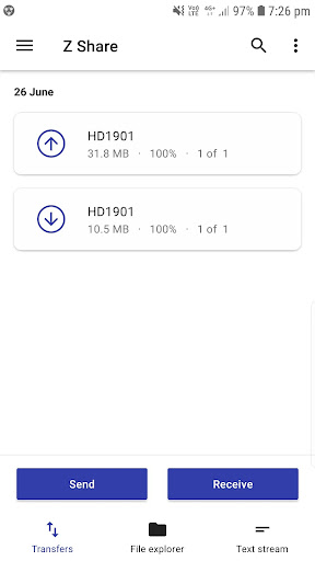 Z Share - Fastest Desi file sharing app