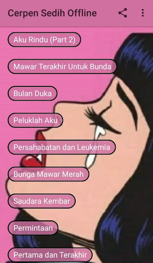 Cerpen Sedih Offline