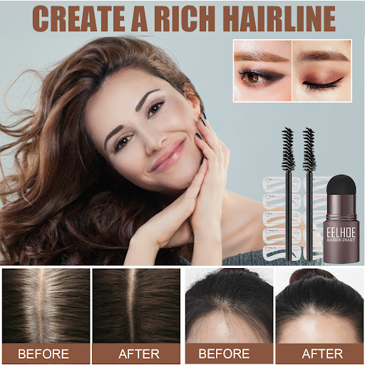 Title 11, Eyebrow Stencil Set with Makeup Eyebrow Powder ...