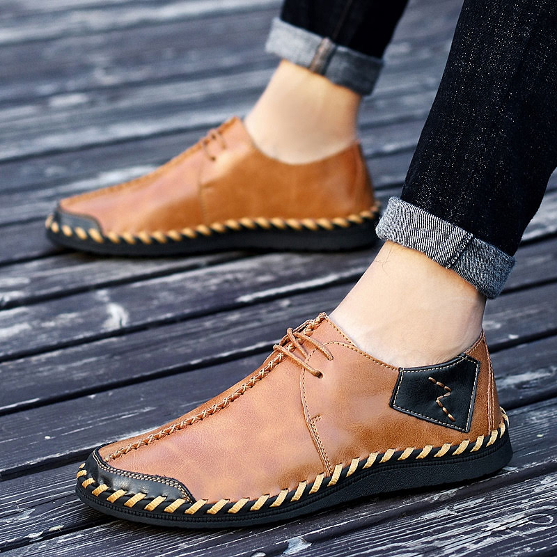 Casual shoes,Leather shoes,Split leather,Flats shoes, Formal shoes, Lace up mens footwear,sylish shoes for men,best shoes,casual male shoes,walking loafers,moccasins