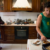 Nonna e nipote come Chef e Sous chef di 