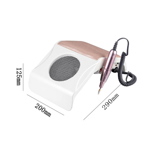 Title 3, Integrated nail polisher with vacuum. Polish an...
