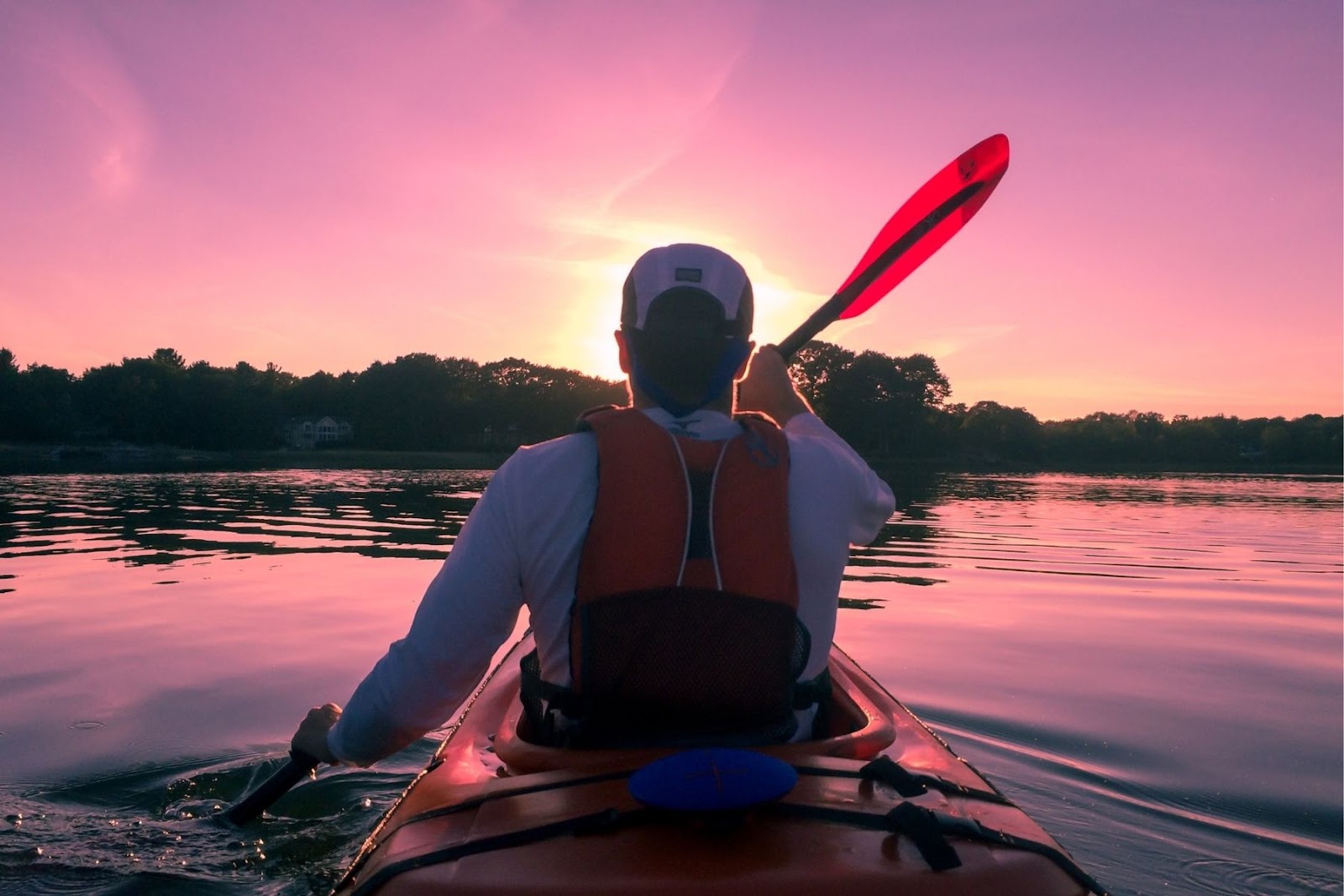 kayak camping trip