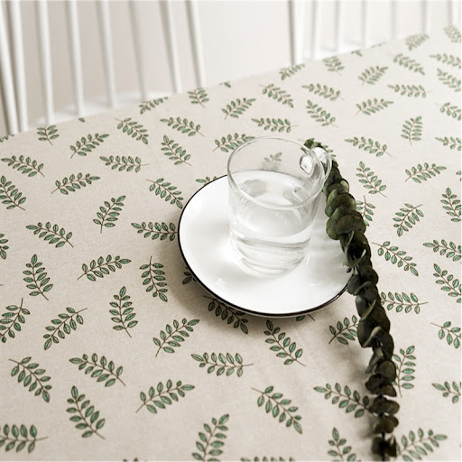 Title 4, Plain Color Cotton And Linen Cloth Art Desk Lea...