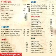 Fast Food Point menu 1