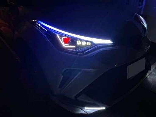 C-HR.ZYX11.後期型右側LEDヘッドライト車・バイク・自転車