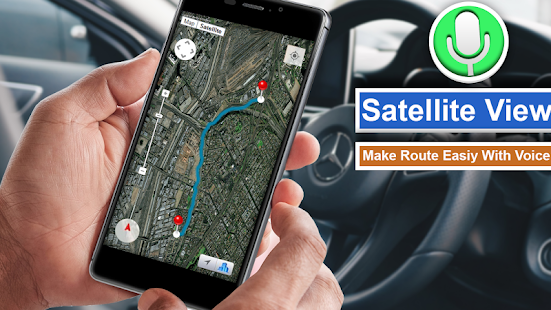 голос навигация GPS: голос Жить Mapquest 1.9 APK + Мод (Бесконечные деньги) за Android