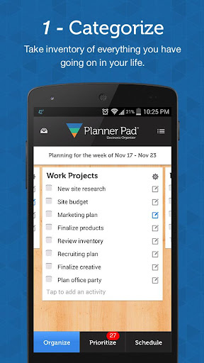 Planner Pads Organizer App