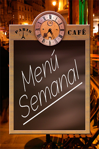 Menu Semanal