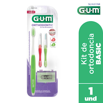 Kit Gum De Ortodoncia Básico x 3 und  