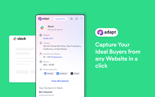 Adapt - Find Emails On Websites