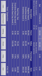 Working hours time card(圖2)-速報App