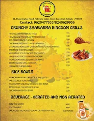 Shawarma Kingdom menu 1