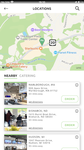 Screenshot ProteinHouse