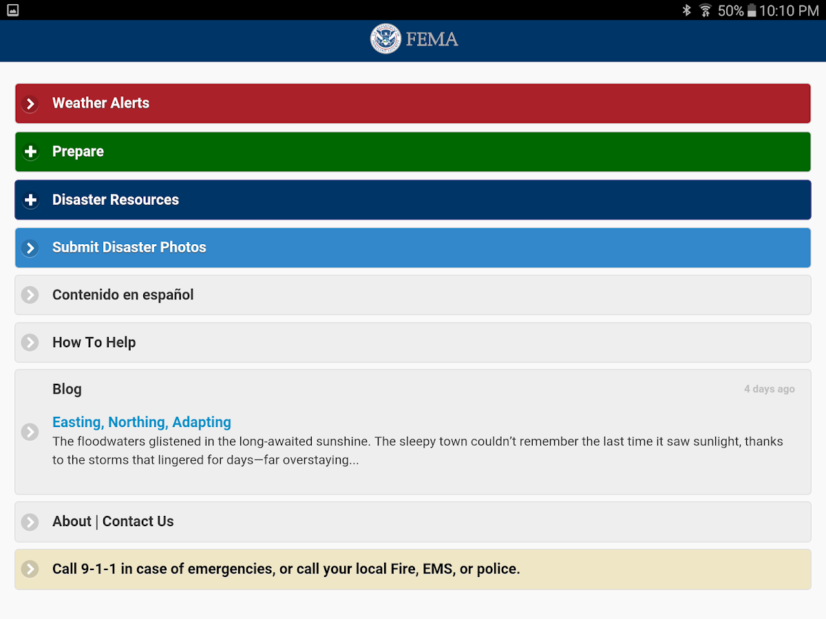    FEMA- screenshot  