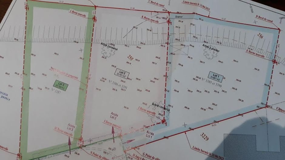 Vente terrain  867 m² à Pamiers (09100), 79 000 €