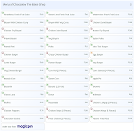 Chocodew The Bake Shop menu 3