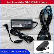 Sạc/ Adapter Laptop Acer V3 - 331/ V3 - 371/ V3 - 372, Sạc Laptop Acer 19V – 2.37A Zin Chân Nhỏ