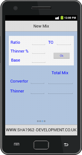 Paint Mix Calculator