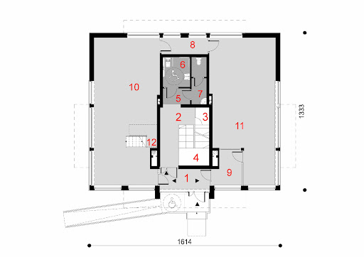 D210 - Rzut parteru