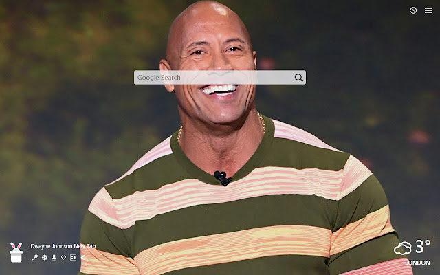 Dwayne Johnson New Tab, Wallpapers HD