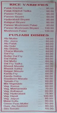 Hotel Anand Bhavan menu 6